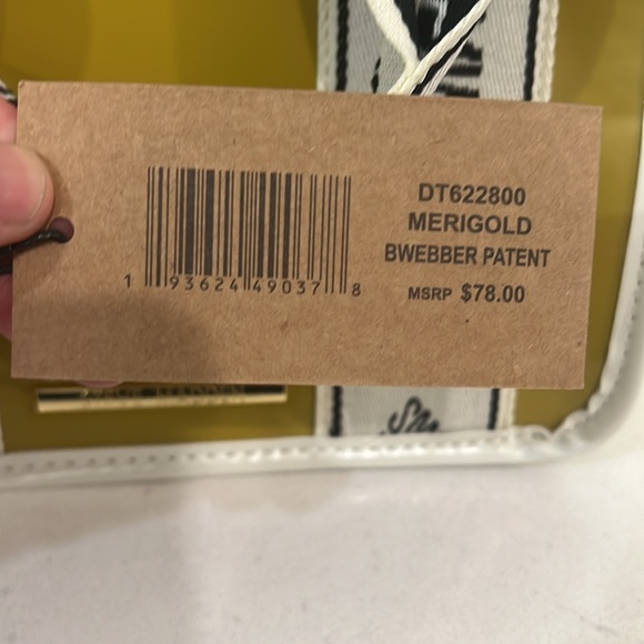 Steve Madden NWT Convertible Patent Tote Bag Purse - Picture 10 of 13